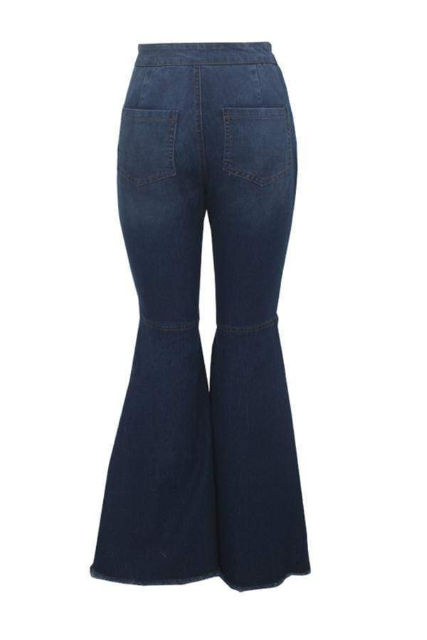 VogueRegion Casual Broken Holes  Jeans - VogueRegion