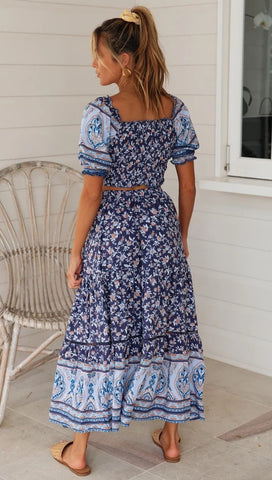 boho-navy-floral-top-and-skirt-matching-sets