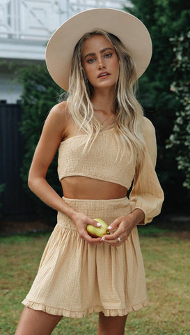 beige-one-shoulder-top-and-skirt-matching-sets
