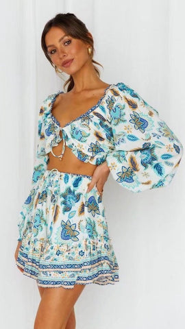 boho-floral-crop-top-and-skirt-sets