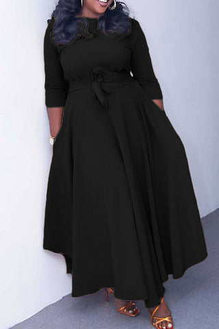 Rodress-dresses-l861577430-casual-solid-bandage-patchwork-o-neck-dresses