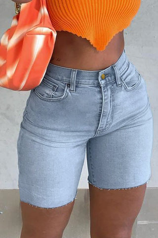 Rodress-freeshipping-back-colorful-bandage-denim-plus-size-shorts