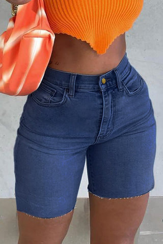 Rodress-freeshipping-back-colorful-bandage-denim-plus-size-shorts