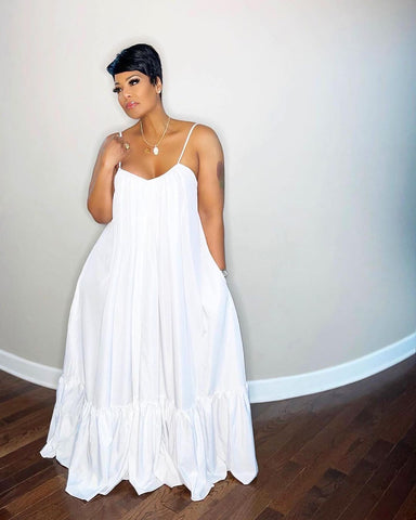 Online-clothing-casual-solid-backless-spaghetti-strap-loose-sling-dress-1