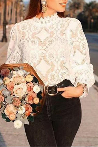 All About Love Long Sleeve Blouse