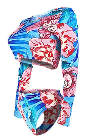 Sexy Print Swimsuit Two-Piece Set