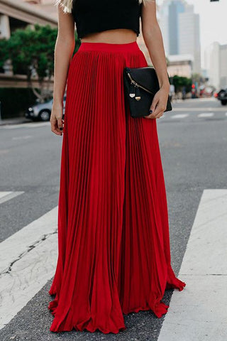 Rodress-love-poem-pleated-maxi-skirt