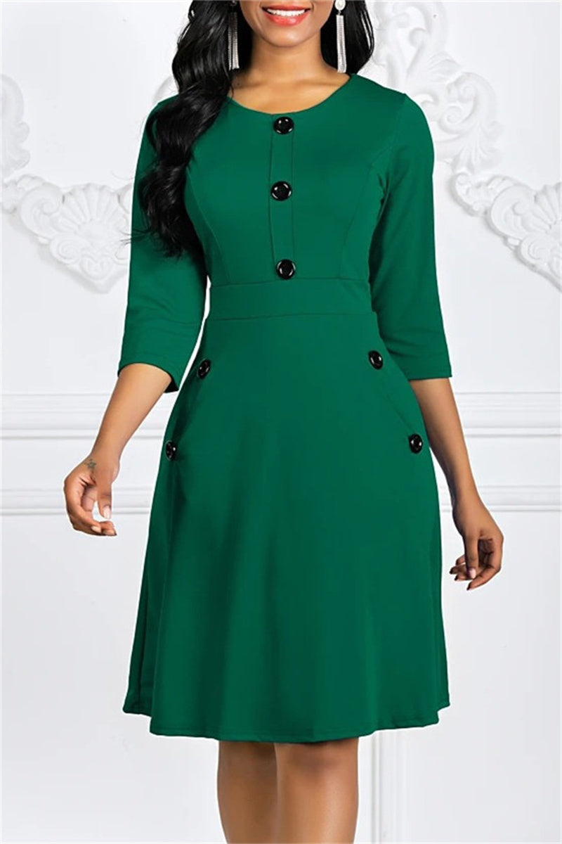 Rodress-dresses-l72043029421-fashion-casual-solid-patchwork-o-neck-a-line-dresses