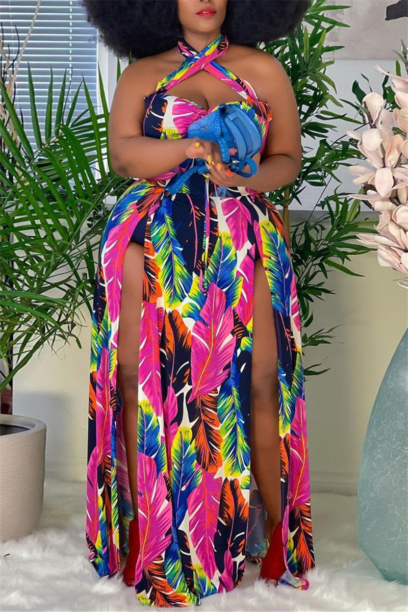 Online-clothing-plus-size-sleeveless-see-through-maxi-dress-1