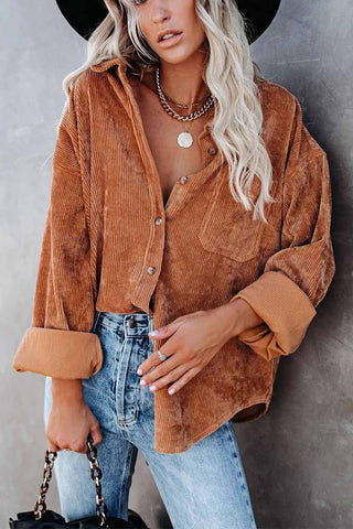 Solid Color Loose Pit Shirt Tops