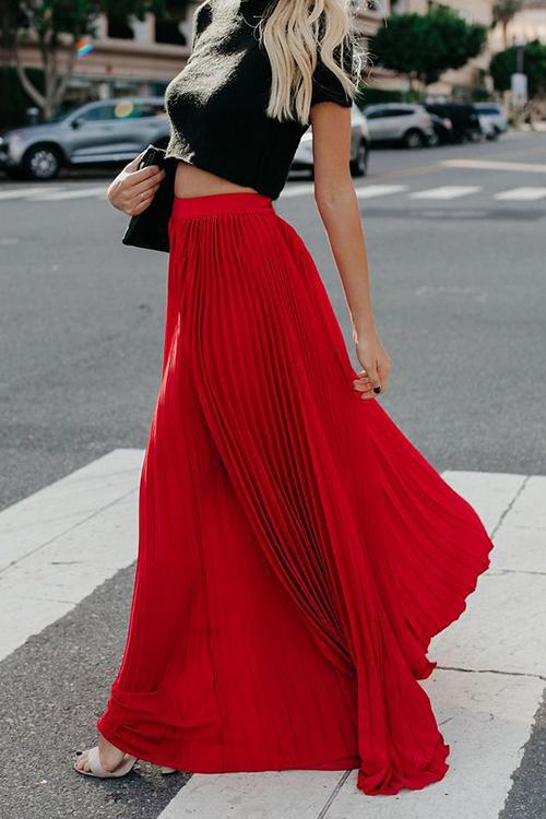 Rodress-love-poem-pleated-maxi-skirt