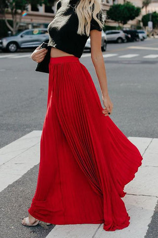 Rodress-love-poem-pleated-maxi-skirt