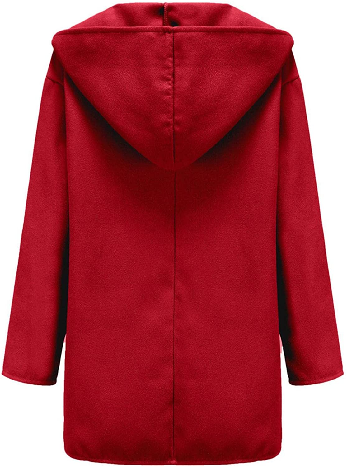 Free-shipping-online-clothing-fashion-lapel-pure-colour-overcoat