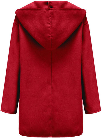 Free-shipping-online-clothing-fashion-lapel-pure-colour-overcoat