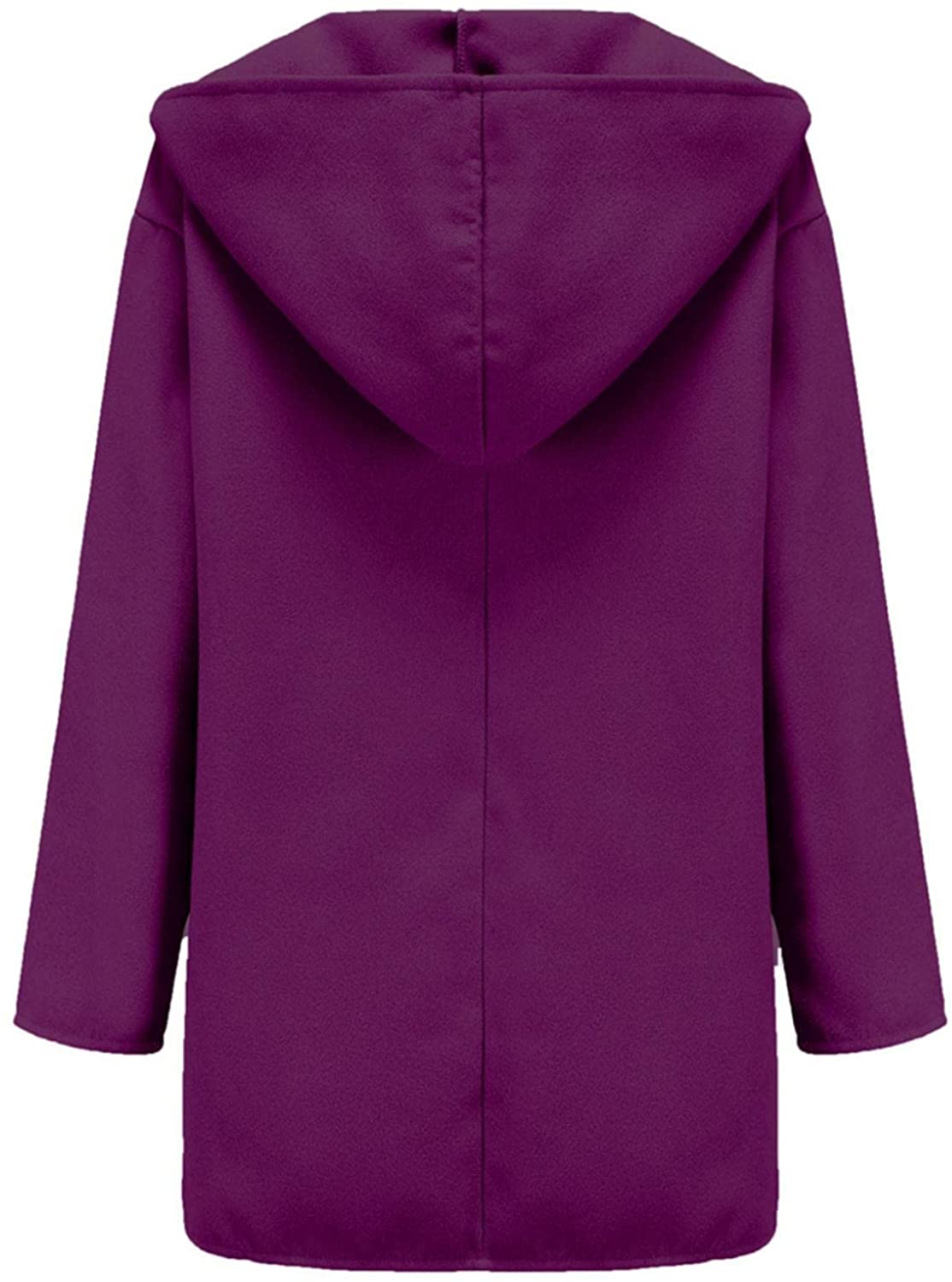 Free-shipping-online-clothing-fashion-lapel-pure-colour-overcoat