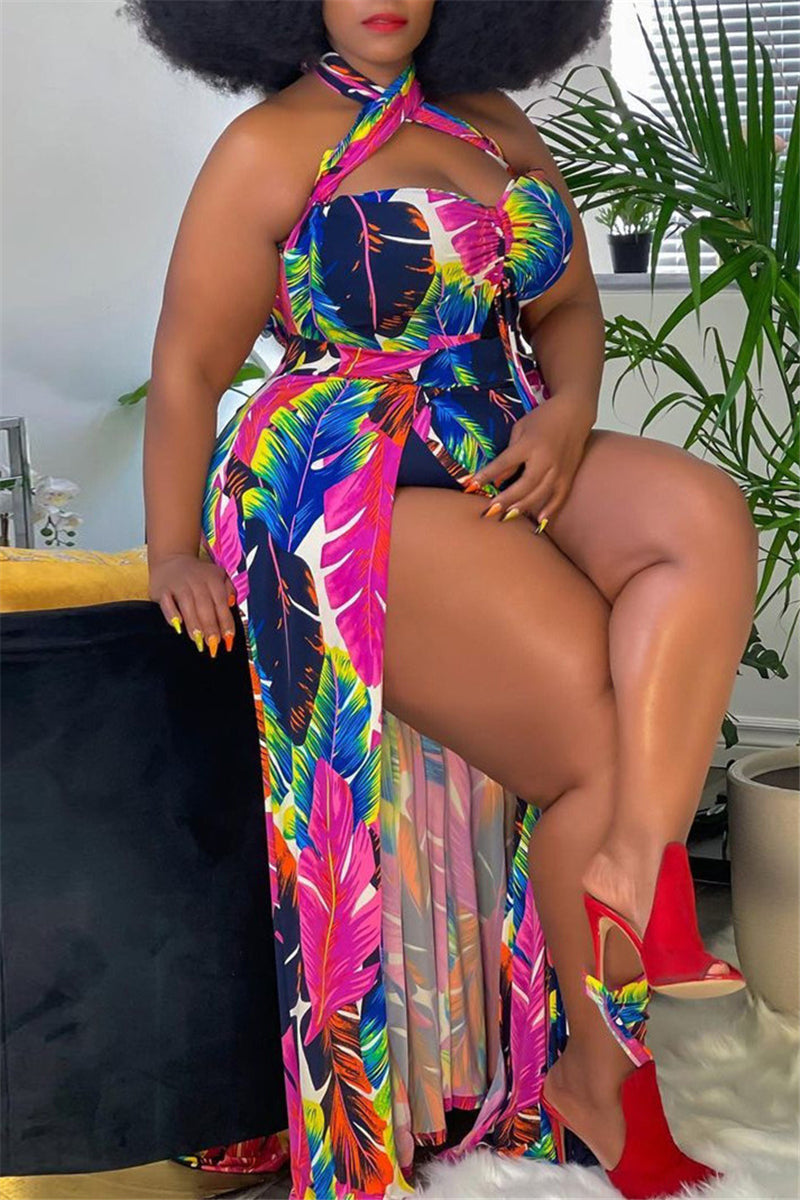 Online-clothing-plus-size-sleeveless-see-through-maxi-dress-1