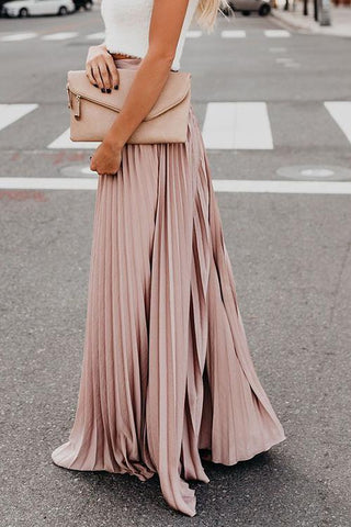 Rodress-love-poem-pleated-maxi-skirt
