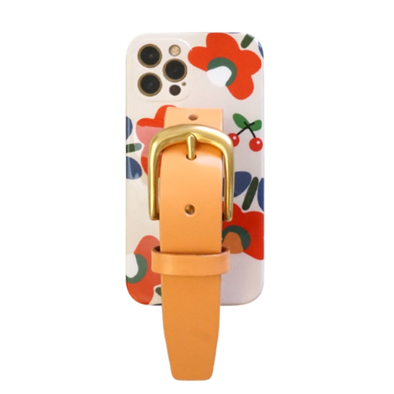 Belt Floral iPhone Case