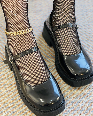 buckled-square-toe-mary-jane-flats