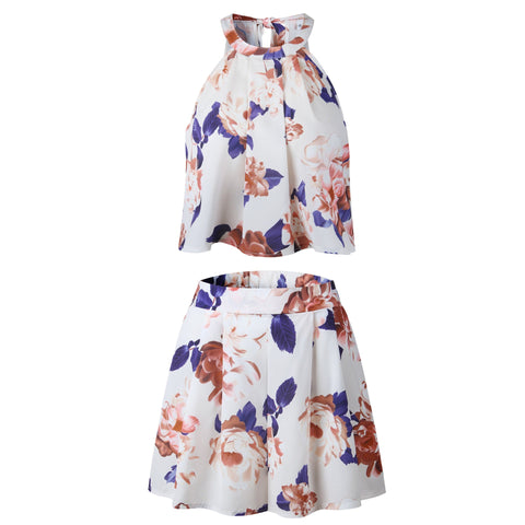 beige-floral-crop-top-and-shorts-matching-sets