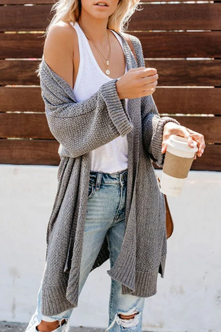 Long Sleeve Knit Cardigan