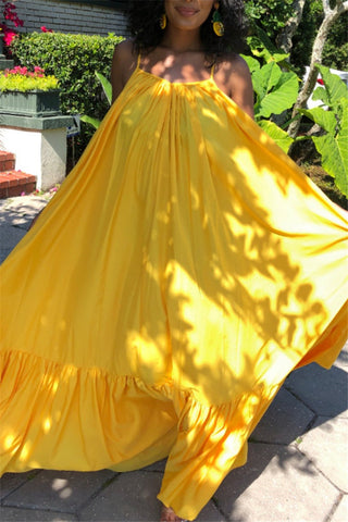 Online-clothing-casual-solid-backless-spaghetti-strap-loose-sling-dress-1