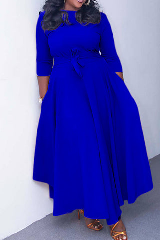 Rodress-dresses-l861577430-casual-solid-bandage-patchwork-o-neck-dresses