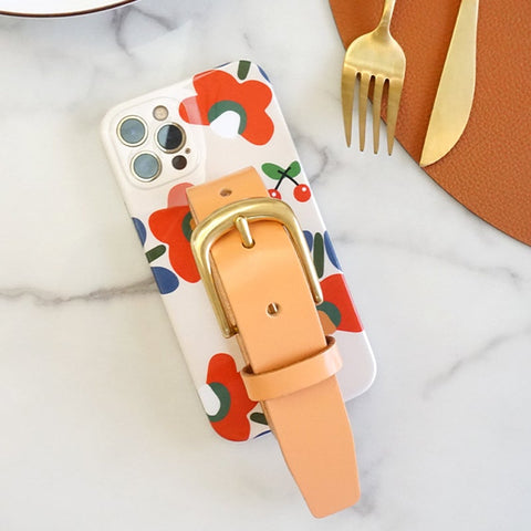 Belt Floral iPhone Case