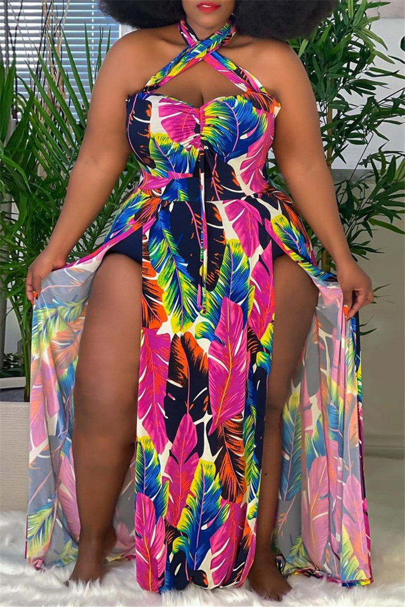 Online-clothing-plus-size-sleeveless-see-through-maxi-dress-1