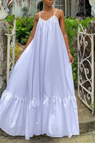 Online-clothing-casual-solid-backless-spaghetti-strap-loose-sling-dress-1
