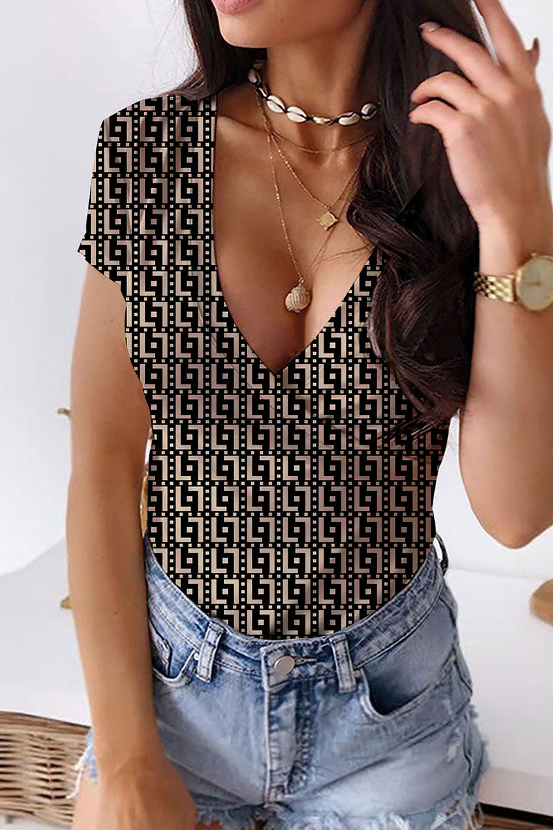 Rodress-women-topsl82921929421-casual-print-patchwork-v-neck-t-shirts