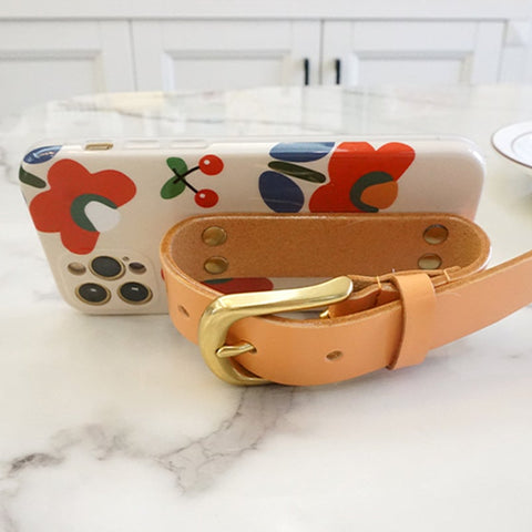 Belt Floral iPhone Case