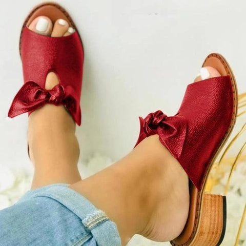 rodress-freeshipping-shoes-women-fashion-low-heel-bow-slippers