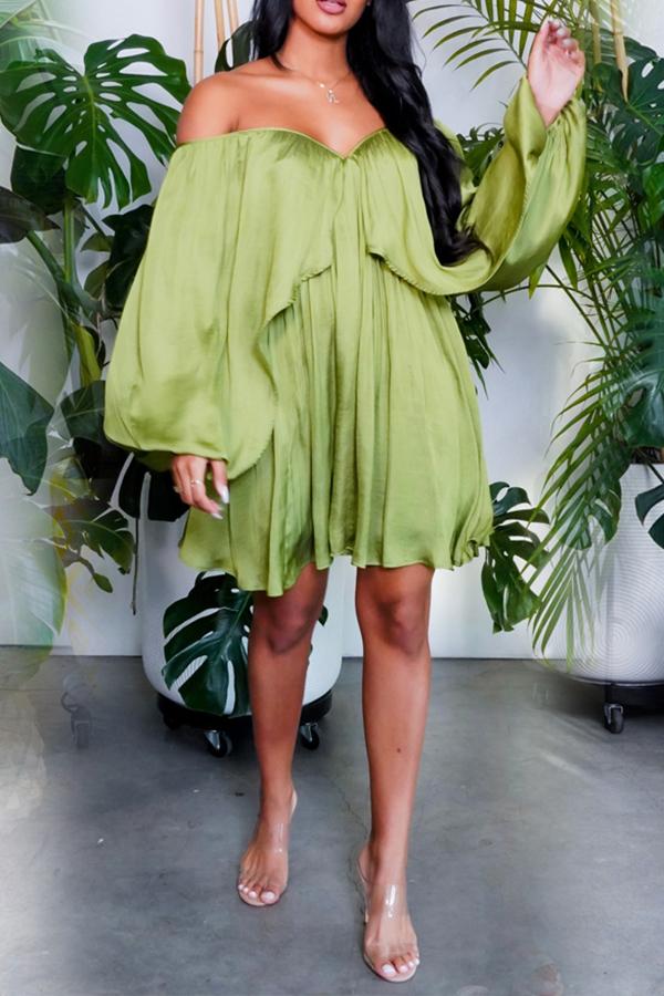 Free-shipping-online-clothing-sale-thigh-length-long-sleeve-pretty-solid-color-off-shoulder-casual-wear-dress-cc00797