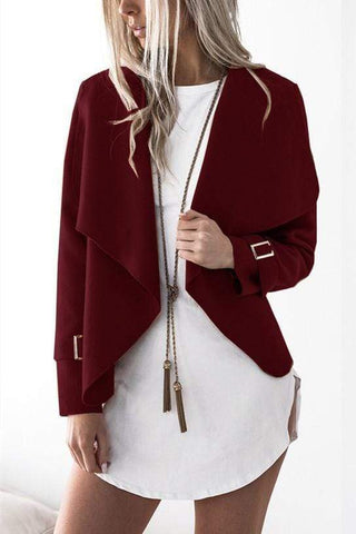 Autumn Fashion Lapel Coat Top