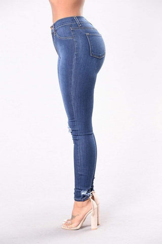 Fashion Casual Slim Denim Trousers