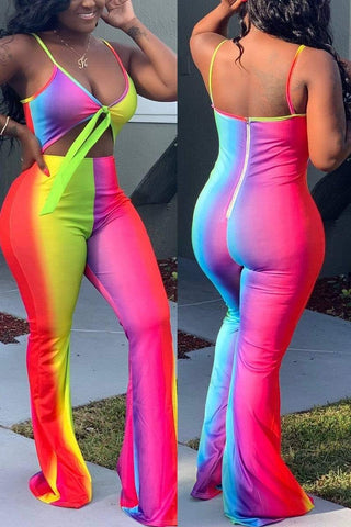 Sexy Sling Wide Leg Jumpsuit