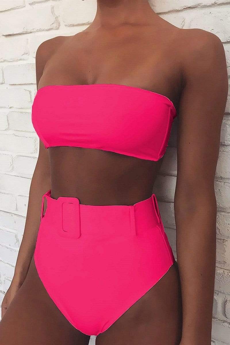 Sexy Sleeveless Swimsuit Set