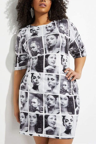 Fashion Originality Printing Dress