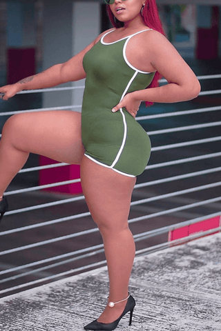 Sexy Sling Tight Sports Romper