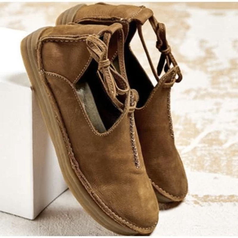 Rodress-super-comfort-round-toe-casual-lace-up-flat-loafers