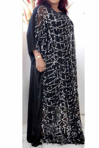 Fashion Sequined Lined Dress