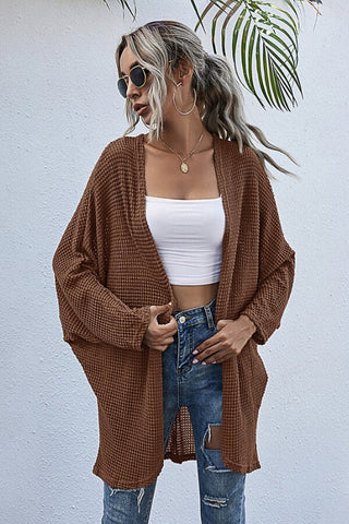 Fashion Casual Solid Color Knitting Cardigan