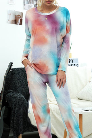 Fashion Casual Regular Print Two Piece