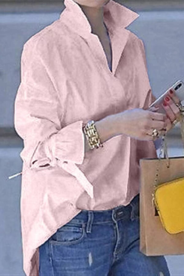 Rodress-women-outfit-betsellers--fashion-casual-loose-solid-color-shirt