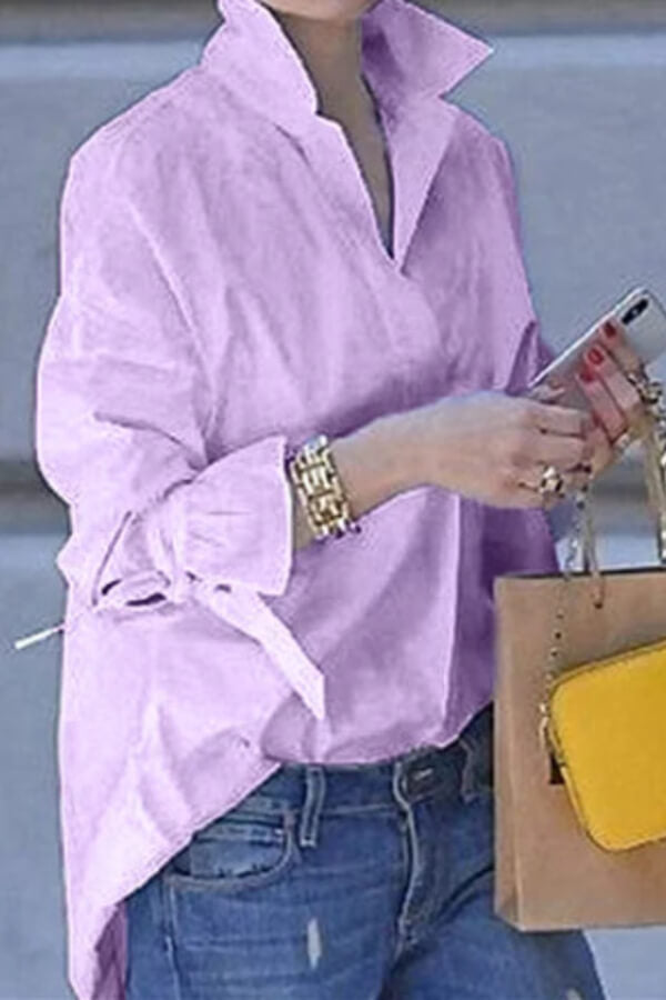 Rodress-women-outfit-betsellers--fashion-casual-loose-solid-color-shirt