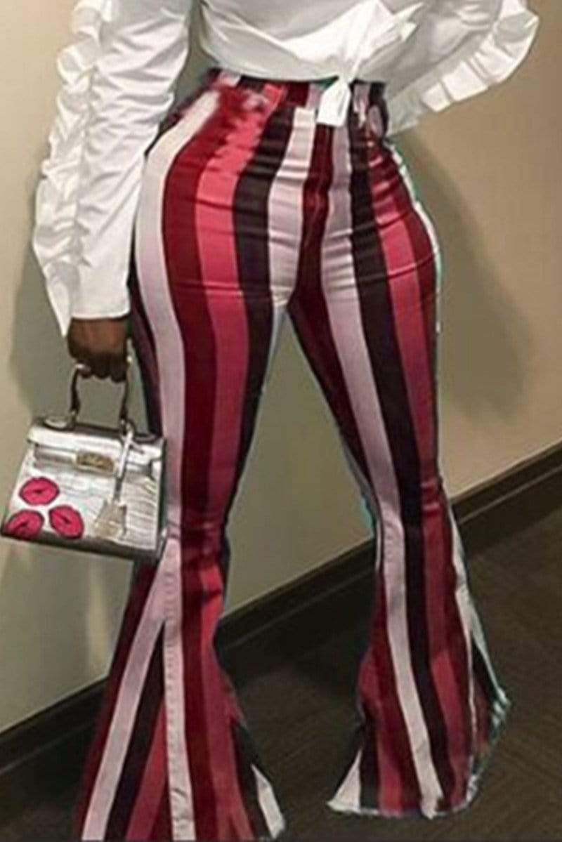 Euramerican Striped Pants