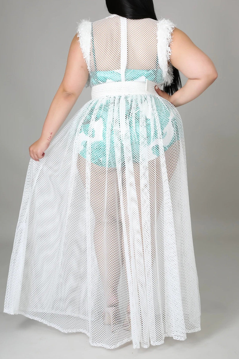 Free-shipping-online-clothing-plus-size-sexy-mesh-net-maxi-dress