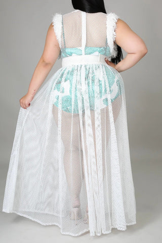 Free-shipping-online-clothing-plus-size-sexy-mesh-net-maxi-dress
