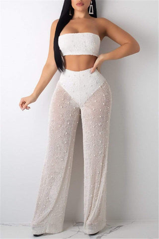 Sexy Cutout Knit Two Piece